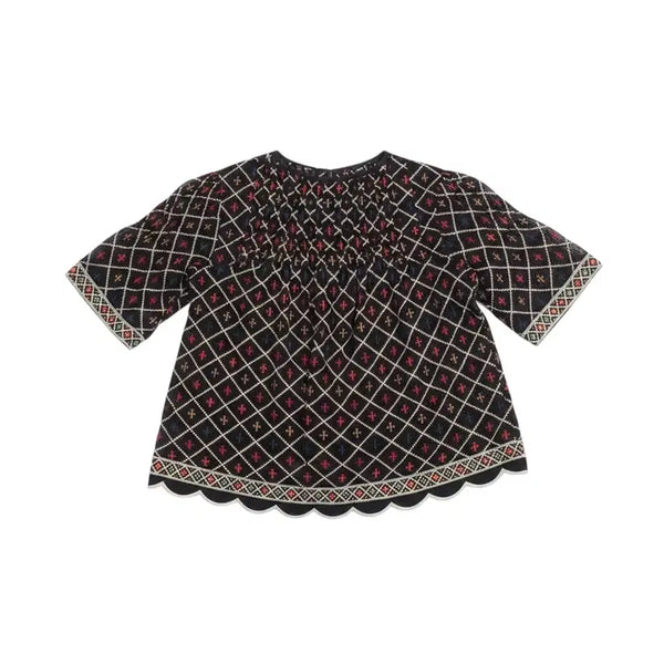 [BUNJANG] Popular Drift Diagonal Pattern Blouse BK (Women's M) / 여성M / 파퓰러드리프트 사선패턴 블라우스BK 33-22