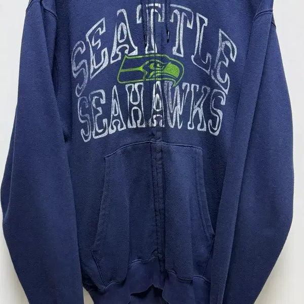 [BUNJANG] NFL Seattle Seahawks Vintage Hoodie / NFL 시애틀 시호크스 빈티지 후드집업