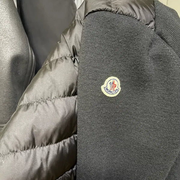 [BUNJANG] Moncler 24FW Knit Padded Jacket / 몽클레어 니트 패딩 24FW