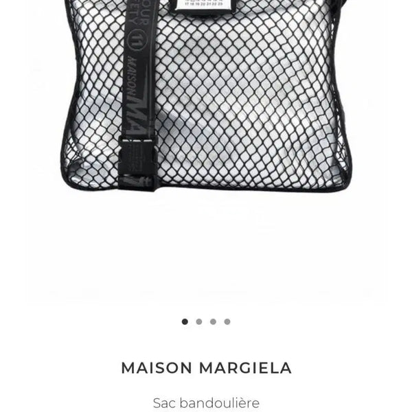 [BUNJANG] Maison Margiela Mesh Crossbody Bag Silver / 메종 마르지엘라 메시 크로스백 가방 실버 새것