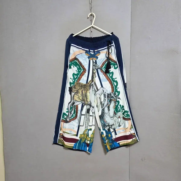 [BUNJANG] Patterned Trousers / 무늬멋스런 바지 n5736