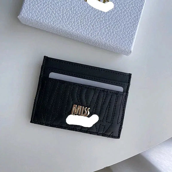 [BUNJANG] Imported Leather Card Wallet / 땡세일 수입 가죽 카드 지갑