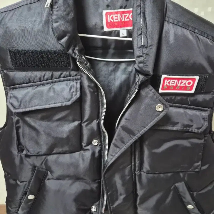 [BUNJANG] Kenzo Quilted Cargo Padded Vest M / KENZO 겐조 퀼팅 카고 패딩 조끼 M