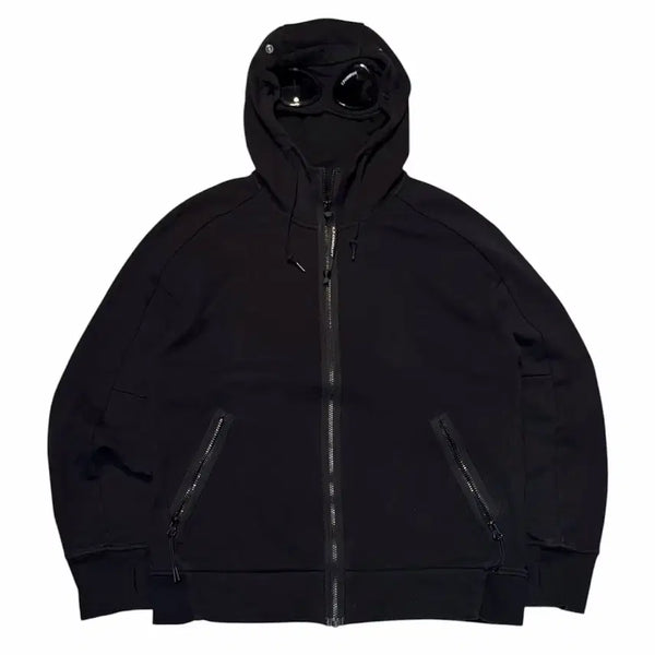 [BUNJANG] CP Company Lens Goggle Jacket Hoodie Black / CP 컴퍼니 렌즈 고글 자켓 후드집업 블랙