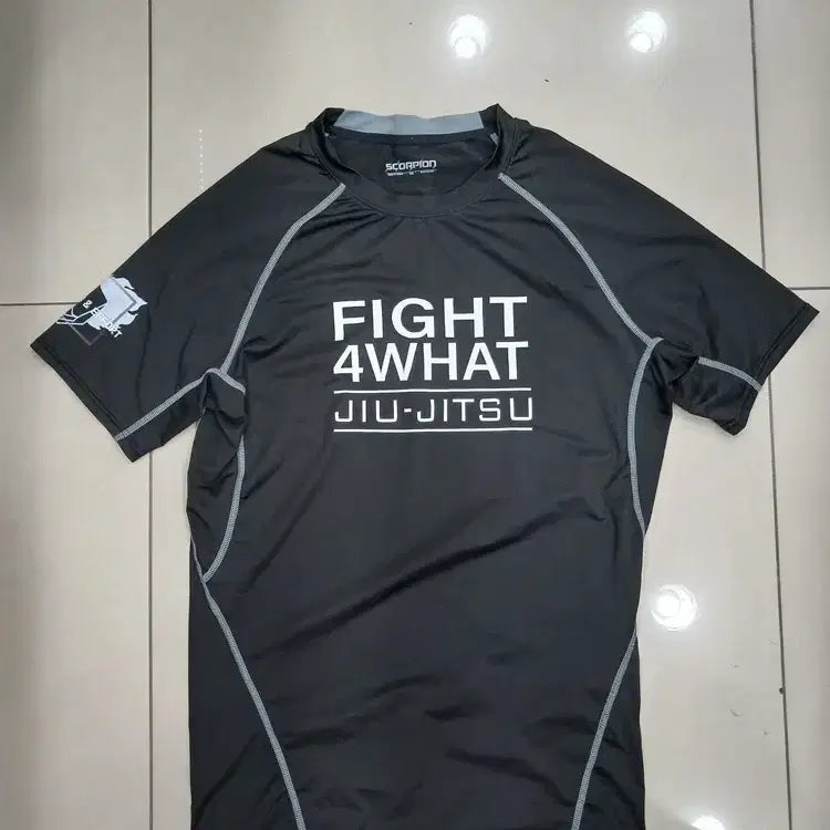 [BUNJANG] Scorpion Fight What Jiu-Jitsu Short Sleeve T-Shirt / 스코피언 파이트포왓 주짓수 반팔티 스포츠 호칭XXL지만 몸에붙는슬림 중고