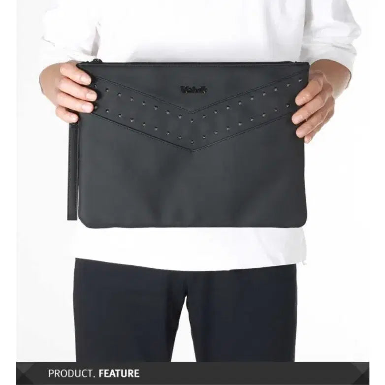 [BUNJANG] Volvik Golf Black Clutch Bag Pouch / 볼빅 골프블랙클러치백 골프손가방파우치 새상품