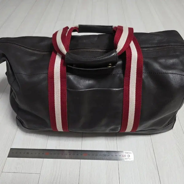 [BUNJANG] Bally Leather Boston Bag Brown / 발리 가죽 보스턴백 브라운