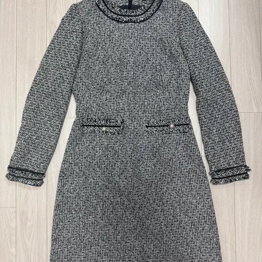 [BUNJANG] Kenneth Lady Tweed Dress (Size S) / [케네스레이디] 트위드 원피스 (1회 착용)