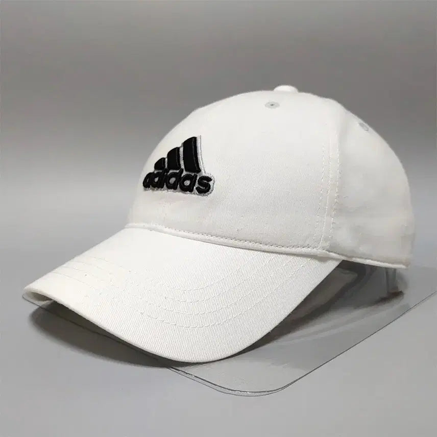 [BUNJANG] Adidas Three-Stripes Cap White / 아디다스 정품 3선 모자 K-341