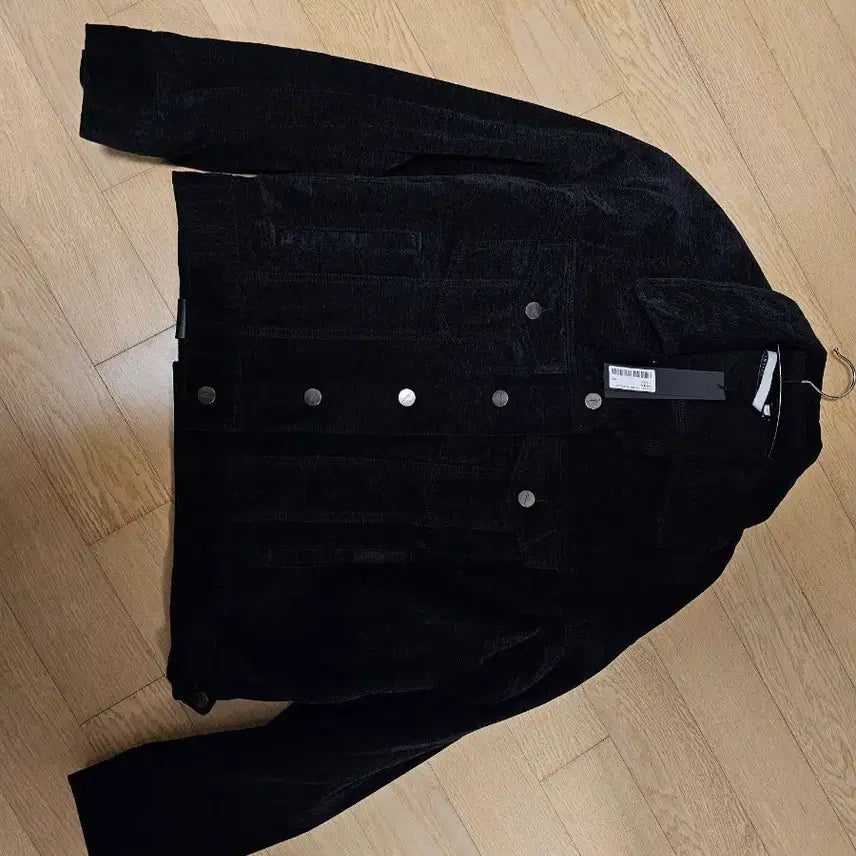 [BUNJANG] Noir Velvet Trucker Jacket / 노이어 벨벳 트러커 자켓