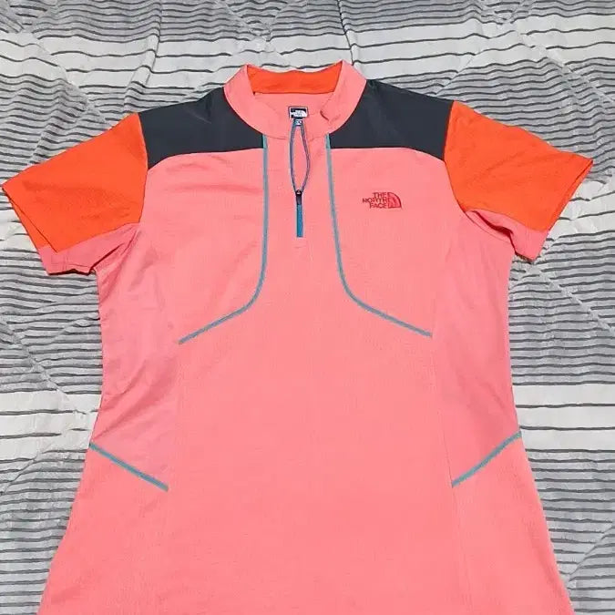 [BUNJANG] The North Face Mesh Hiking T-Shirt Women's Size 77 / 노스페이스 메쉬등산반팔 실측100 여성77 가슴50 기장64