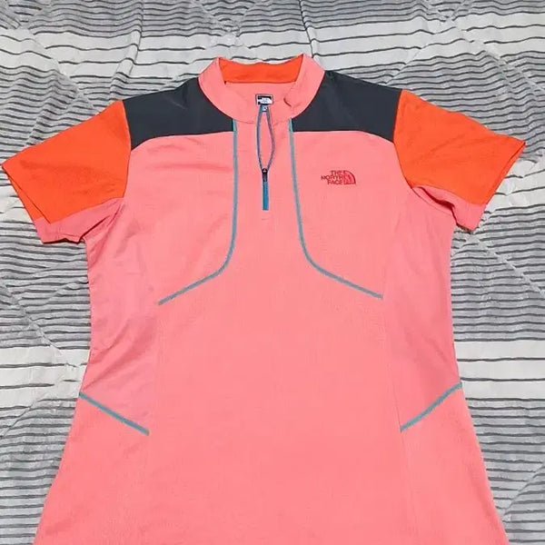 [BUNJANG] The North Face Mesh Hiking T-Shirt Women's Size 77 / 노스페이스 메쉬등산반팔 실측100 여성77 가슴50 기장64