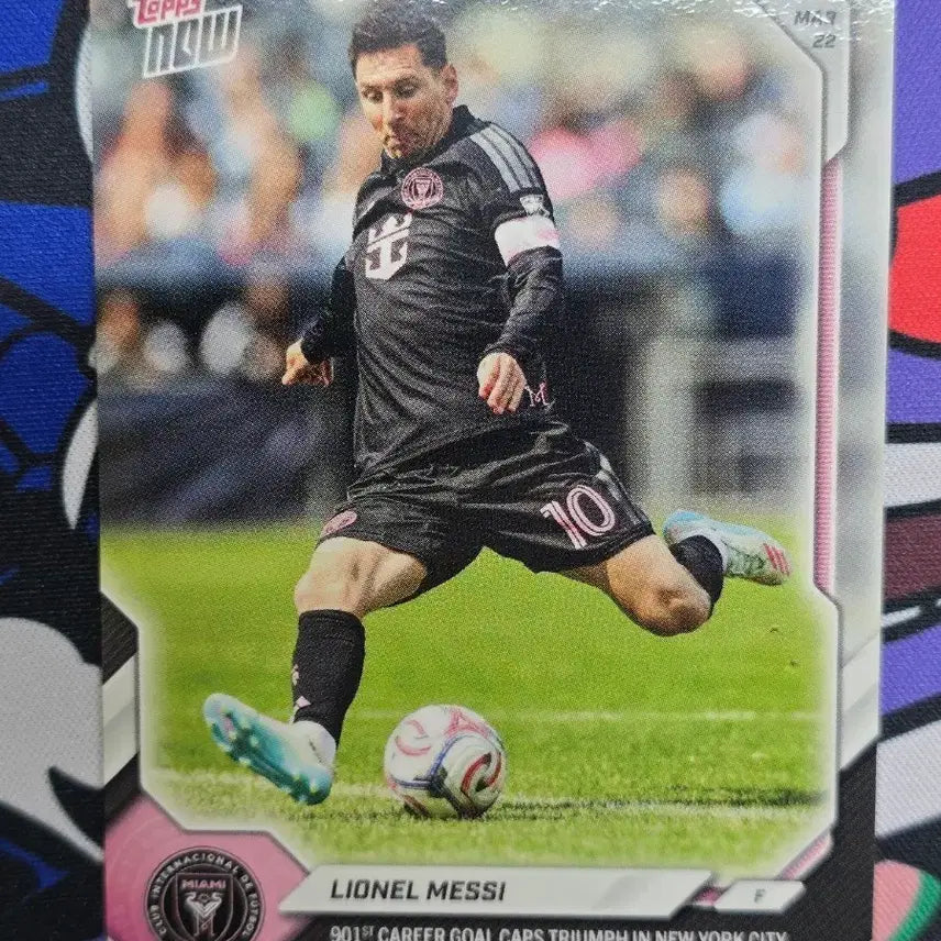 [BUNJANG] TopsNow Lionel Messi MLS Goal Card / 탑스나우(탑나) MLS 리오넬 메시 판매