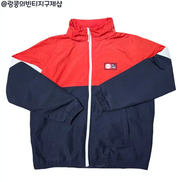 [BUNJANG] Polo Ralph Lauren x Coca-Cola Vintage Street Windbreaker Jacket / 폴햄x코카콜라 빈티지 스트릿 바람막이 자켓
