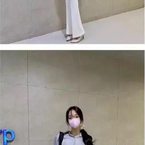 [BUNJANG] Minky Brushed Slacks - Straight Fit - Size S / 밍키 기모 슬랙스 일자핏 S