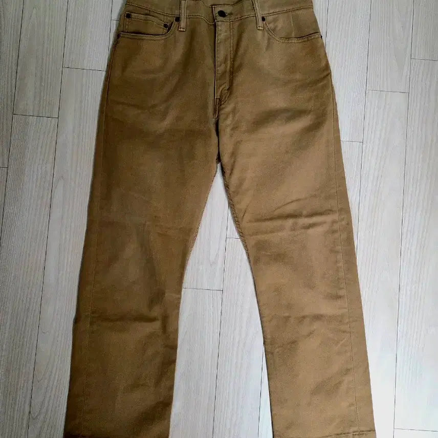 [BUNJANG] Levi's 513 Slim Straight Khaki Beige Limited Edition Jeans / [A급/희소] 리바이스 513 슬림 스트레이트 - 카키 베이지