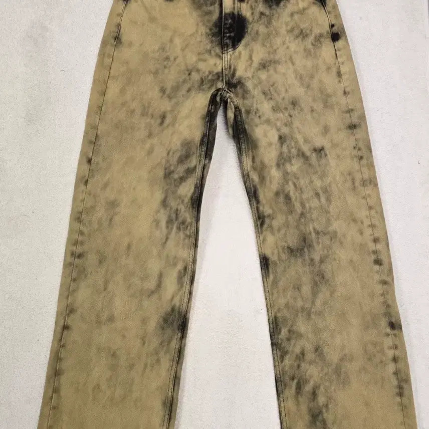 [BUNJANG] WELDON Mustard Washed Denim Pants Size 30-31 / 웰던 빈티지 머스타드 워싱 데님팬츠.  싸이즈 30~31