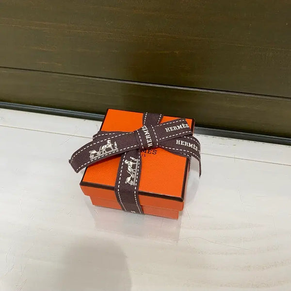[BUNJANG] Hermes Accessory Box with Ribbon / 에르메스 액세서리 박스 + 리본