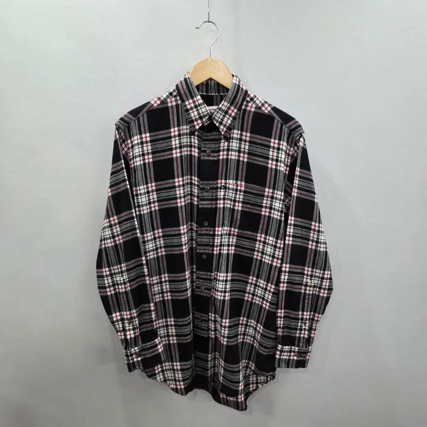 [BUNJANG] Brooks Brothers Button-Down Tartan Check Shirt Red S / 브룩스브라더스 버튼다운 타탄체크 남방셔츠 레드 S
