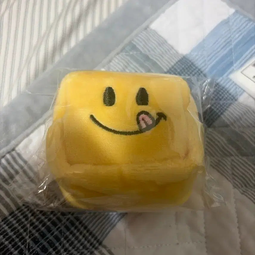 [BUNJANG] Knotted Smile Pouch Airpod Keychain / 노티드 파우치 에어팟 키링 (스마일)