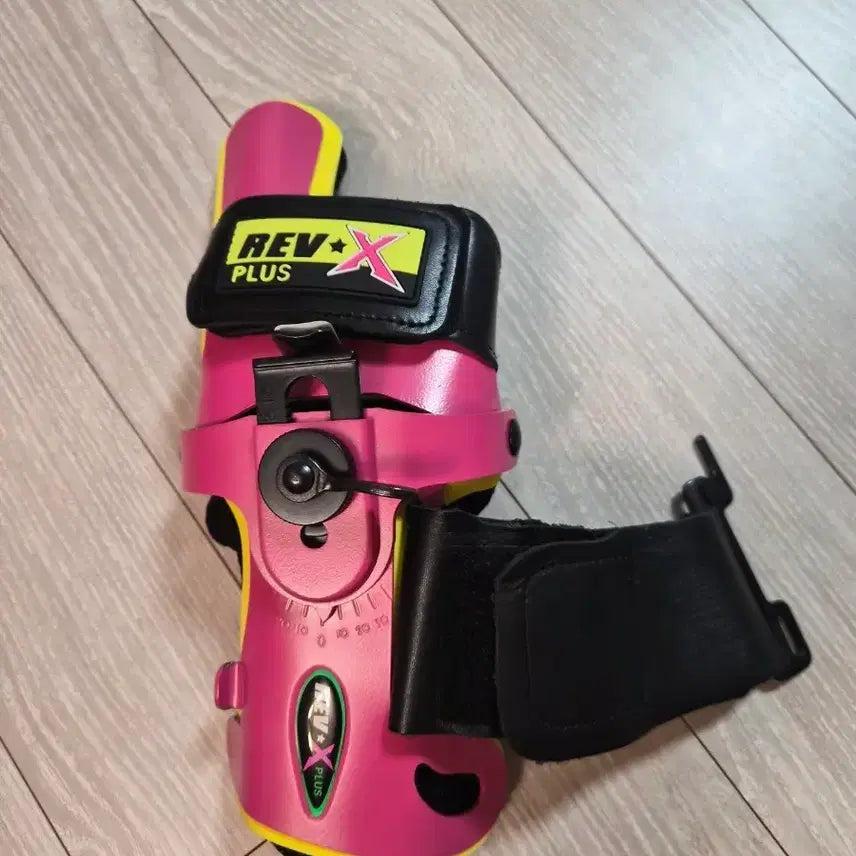 [BUNJANG] REV X PLUS Women's Bowling Wrist Support Pink/Yellow XS / REV X PLUS 볼링 여자 아대 핑크/옐로우 xs