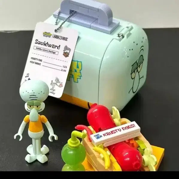 [BUNJANG] SpongeBob SquarePants & Squidward Tentacles LEGO Figures / 스폰지밥 징징이 레고 피규어 팝니다