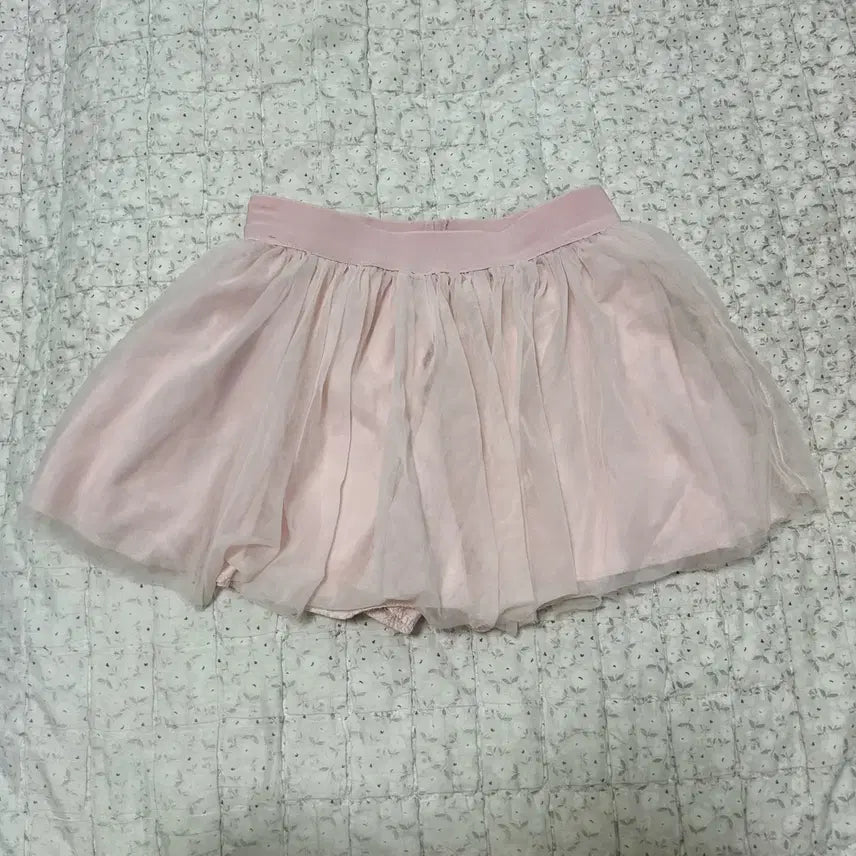 [BUNJANG] Pink Tulle Skirt Balletcore Skirt / 연분홍색 핑크색 튜튜 스커트 치마 러블리힙 발레코어