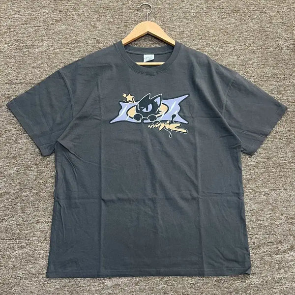 [BUNJANG] Critic Graphic T-Shirt XL / 크리틱 그래픽 반팔티 XL