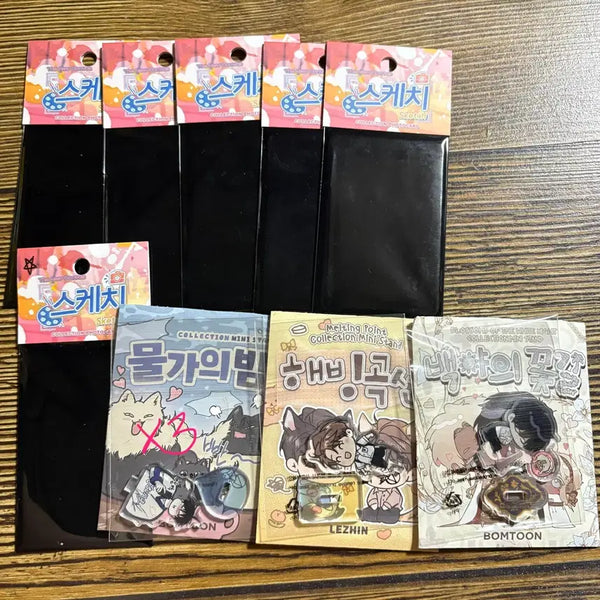 [BUNJANG] Sketch Acrylic Mini Stand / 스케치 / 물가의밤 / 백야의 꽃길 / 해빙곡선 양도