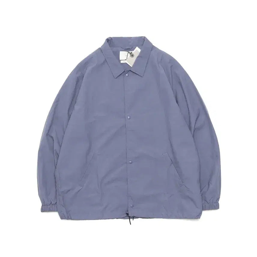 [BUNJANG] Our selves Washed Nylon Coach Jacket Vintage Blue Size 3 / [새상품]아워셀브스 나일론 코치자켓 빈티지블루 3