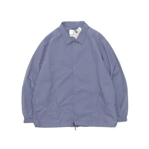 [BUNJANG] Our selves Washed Nylon Coach Jacket Vintage Blue Size 3 / [새상품]아워셀브스 나일론 코치자켓 빈티지블루 3