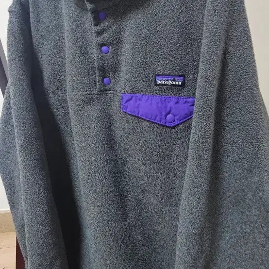 [BUNJANG] Patagonia Synchilla Lightweight Women's Fleece Nickel/Purple / [Women's M] 파타고니아 신칠라 니켈/퍼플