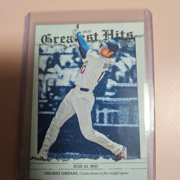[BUNJANG] Shohei Ohtani 2026 Topps Great Hits Trading Card / 오타니 2026 Topps Great Hits