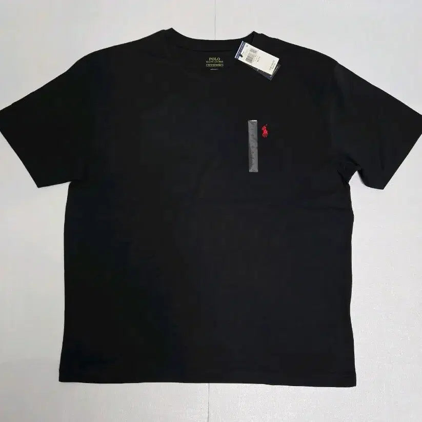 [BUNJANG] Polo Ralph Lauren Black Short Sleeve T-Shirt / 폴로 랄프로렌 블랙 반팔 티셔츠 새상품
