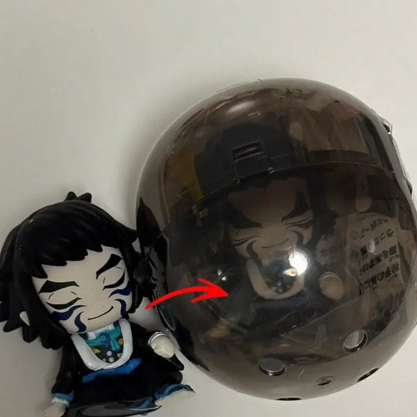 [BUNJANG] Demon Slayer Kaigaku Shoulder Perch Figure (Sealed) / [캡슐미개봉] 귀멸의칼날 어깨쿵 카이가쿠