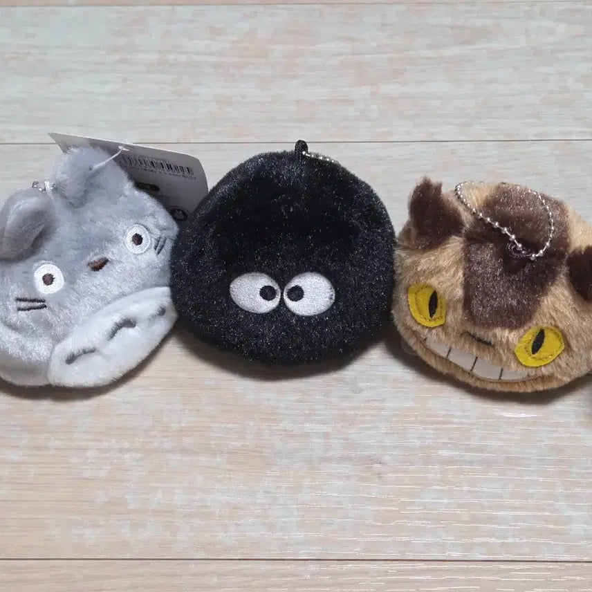 [BUNJANG] My Neighbor Totoro Catbus Plush Keychain / 토토로 고양이버스 인형 키링