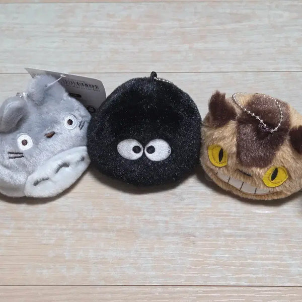 [BUNJANG] My Neighbor Totoro Catbus Plush Keychain / 토토로 고양이버스 인형 키링