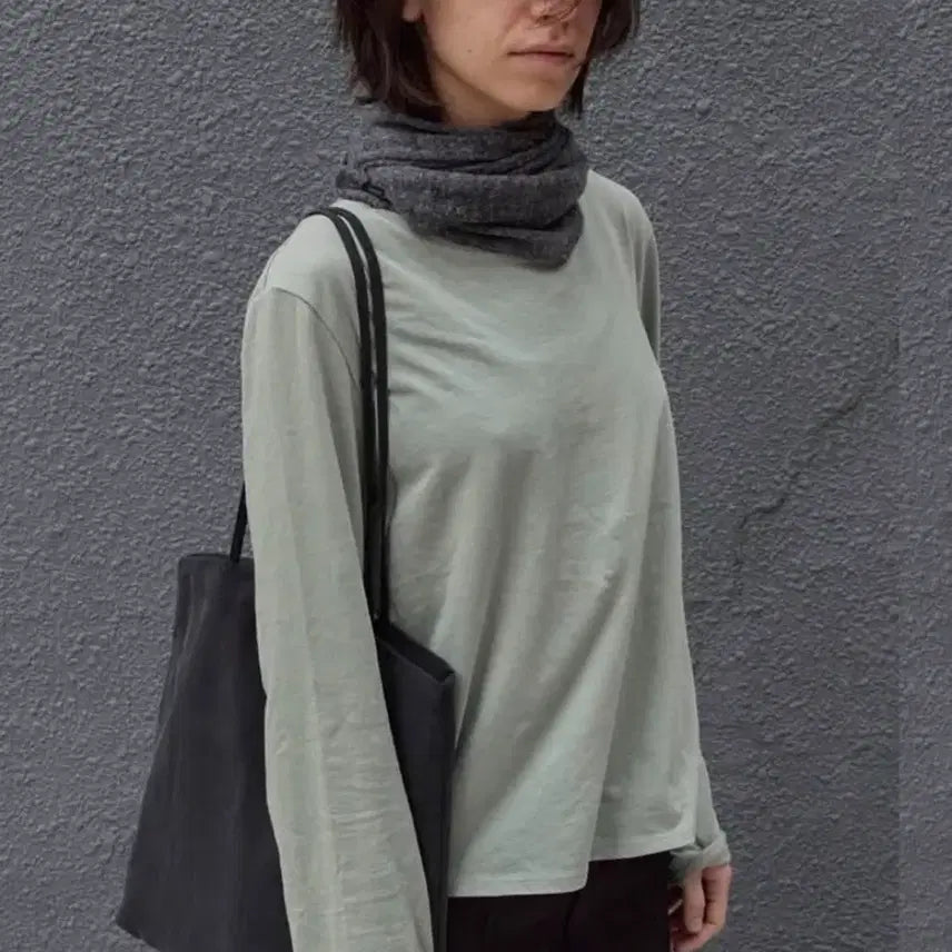 [BUNJANG] Long Scarf Grey / [034] long scarf grey