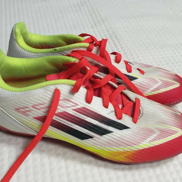 [BUNJANG] Adidas F50 Football Boots White/Red/Black Studs Size 235 / 아디다스 F50 축구화 흰/빨/검 스터드화 235