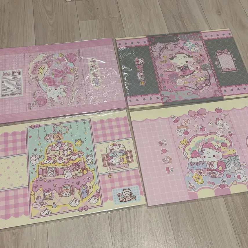 [BUNJANG] Wrapping Paper Sheets (5 sheets per unit) / [낱장] 랩핑지 소분 판매 (5)