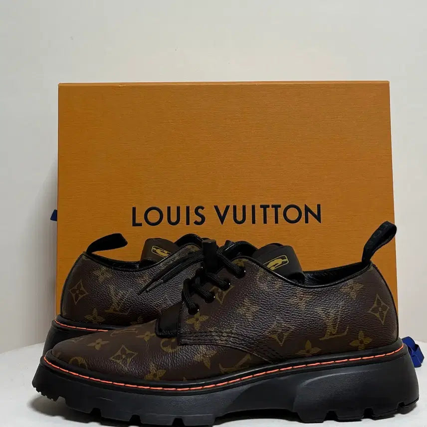 [BUNJANG] Louis Vuitton x NBA Monogram Loafers / 루이비통 X nba 콜라보 모노그램 로퍼 6 1/2