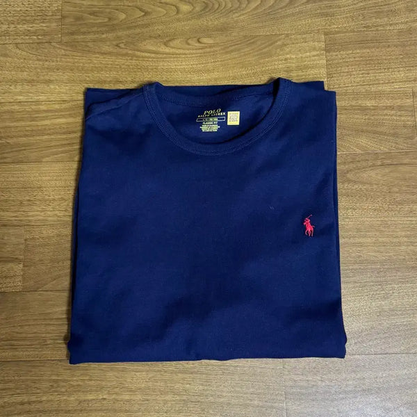 [BUNJANG] Polo Ralph Lauren Classic Fit Heavyweight Long Sleeve T-Shirt Navy / 폴로 클래식핏 헤비웨이트 긴팔 티셔츠