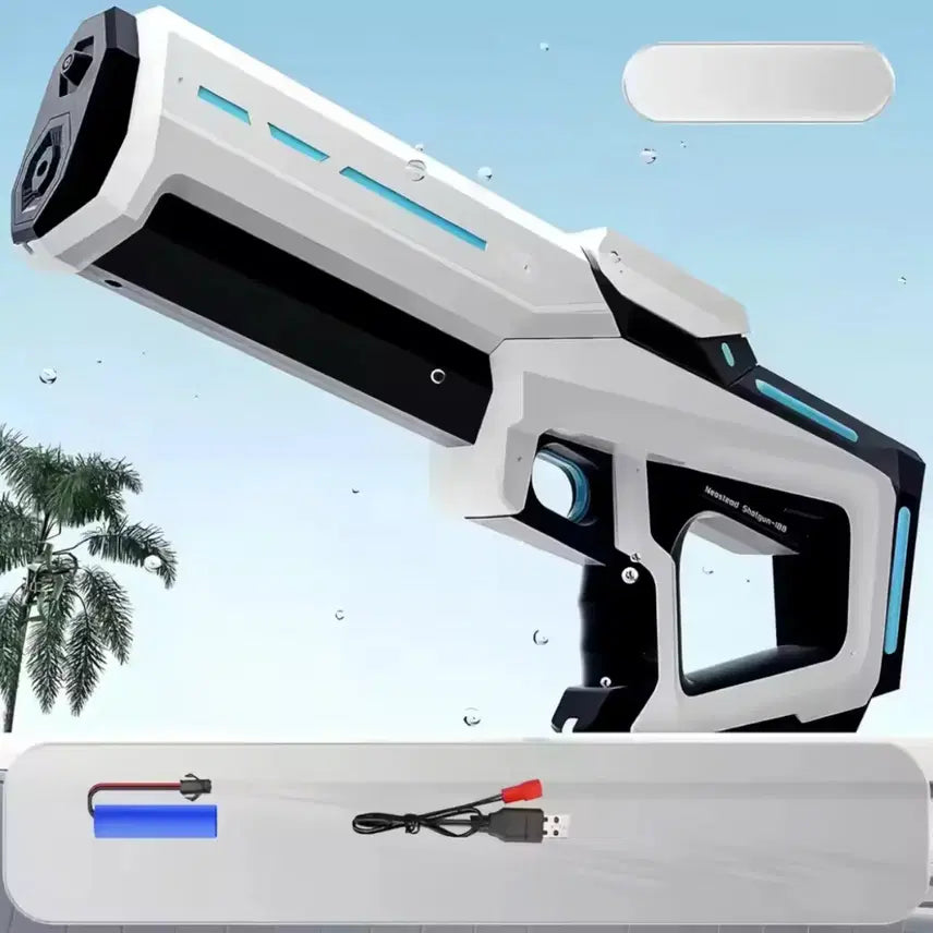 [BUNJANG] Automatic Water Refill Electric Water Gun / 자동급수 전동물총 새제품(흰색 빨강)