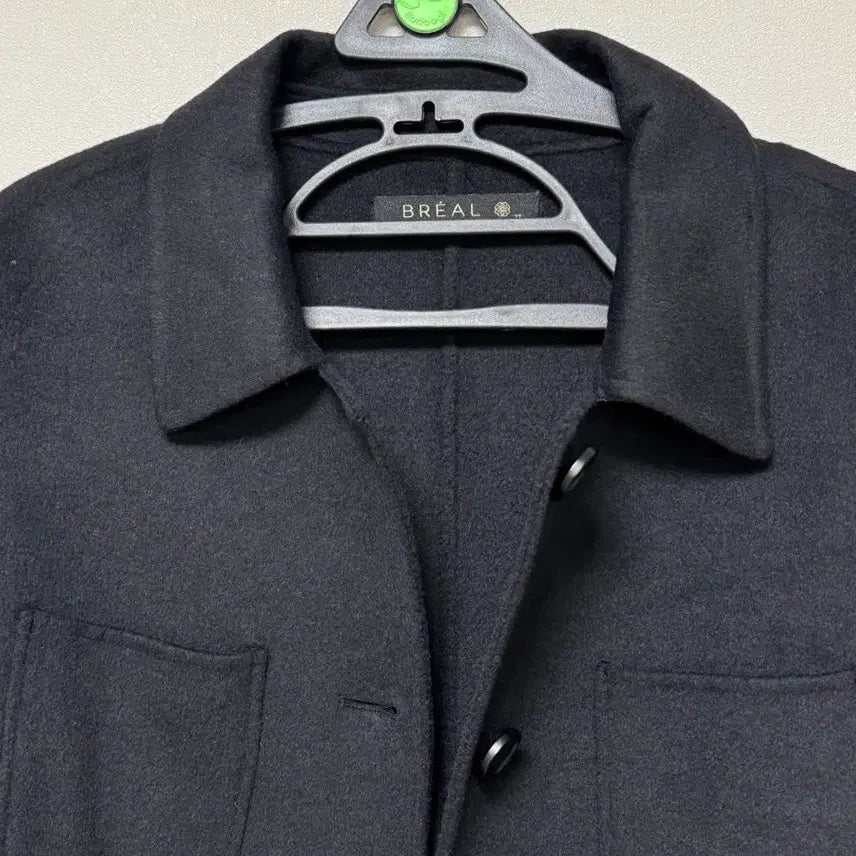 [BUNJANG] Briel Women's Handmade Wool Blend Jacket Coat Navy / (F) 여성 브리엘 핸드메이드 울52 자켓 코트 네이비 두번 사용