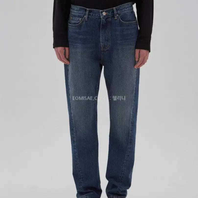 [BUNJANG] Label Archive Twist Semi-Jean Vintage Blue Size 3 / 라벨아카이브 트위스트 세미진 남자 빈티지블루 색상3사이즈