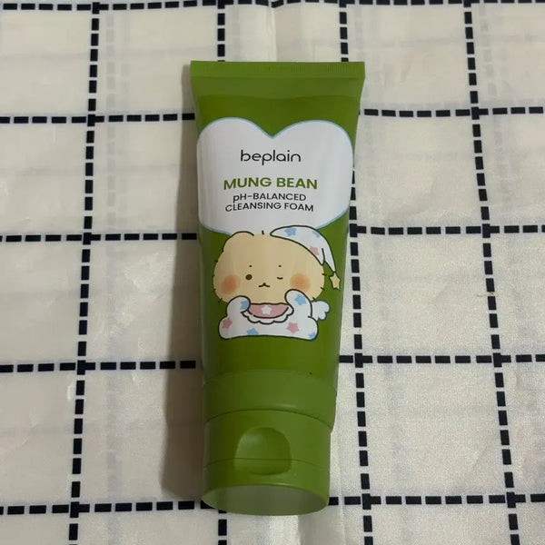 [BUNJANG] b.pure Mungmung Edition Green Bean Low pH Cleansing Foam / 비플레인 망곰이에디션 녹두 약산성 클렌징폼