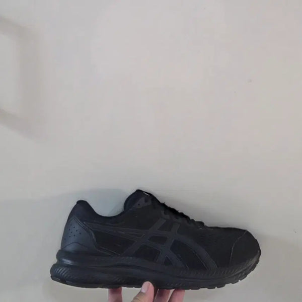 [BUNJANG] Asics Gel-Contend 8 Triple Black Extra Wide Fit (4E) / [280] 아식스 젤컨텐드8 트리플블랙 엑스트라와이드핏 광폭4E