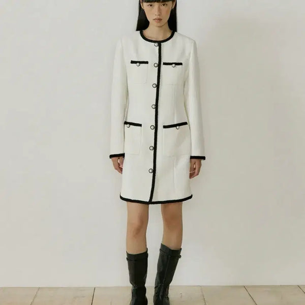 [BUNJANG] Lucirju Tweed Dress / 루시르주 트위드 원피스 새상품
