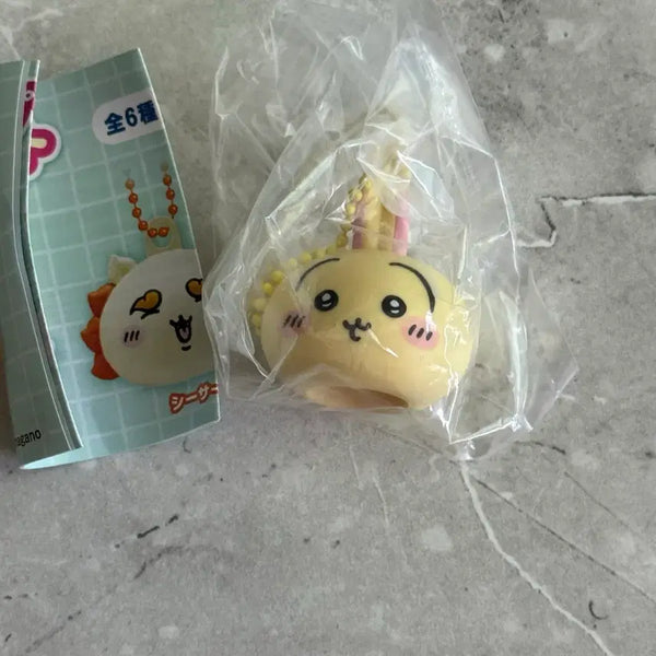 [BUNJANG] Chiikawa Usagi Lip Balm Cap Keychain / 치이카와 우사기 립밤 캡 키링