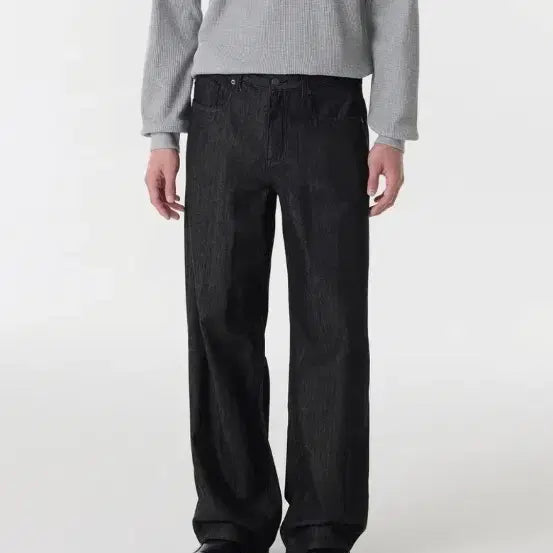 [BUNJANG] Musinsa Standard Lightweight Big Wide Denim Pants / 무신사 스탠다드 라이트웨이트 빅 와이드 데님팬츠 30 31